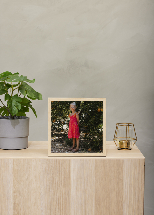 TR København Bilderamme - Lys Eik, 20x20
