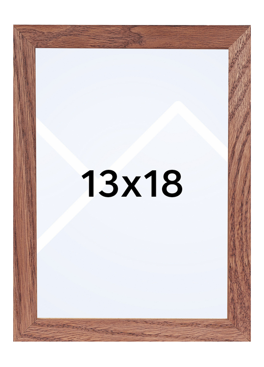 TR Nordmarka Bilderamme - Brun Eik, 13x18 | Heltre