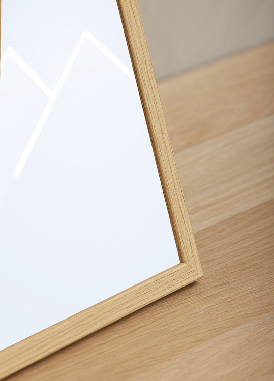 TR København Bilderamme - Lys Eik, 50x70