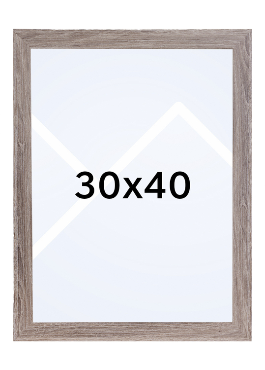 TR Tjøme Bilderamme - Brun, 30x40 | MDF
