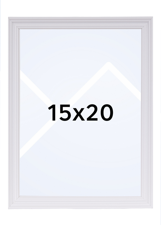 Focus Verona Bilderamme - Hvit, 15x20 | Kompositt