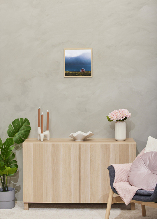 TR København Bilderamme - Lys Eik, 30x30