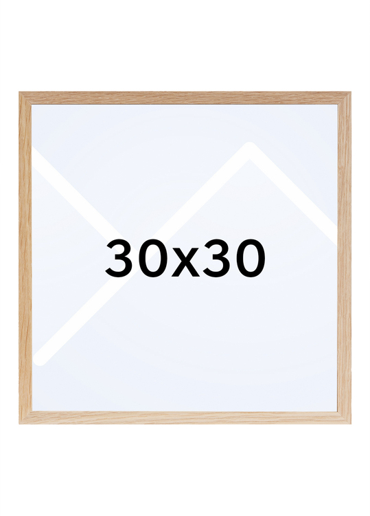 Focus Soul Bilderamme - Lys Eik, 30x30 | Heltre