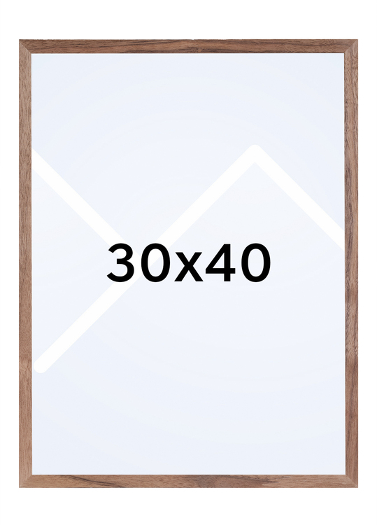 Focus Soul Bilderamme - Valnøtt, 30x40 | Heltre