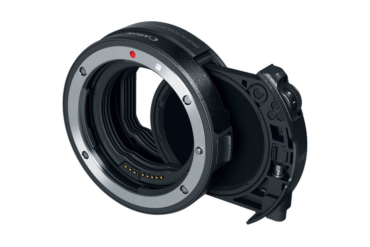 Canon Drop-In Filter Mount Adapter EF-EOS R + Variabel ND-filter
