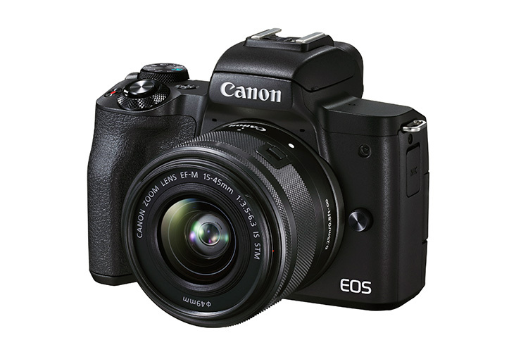 Canon EOS M50 Mark II Sort + EF-M 15-45mm f/3.5-6.3 IS STM