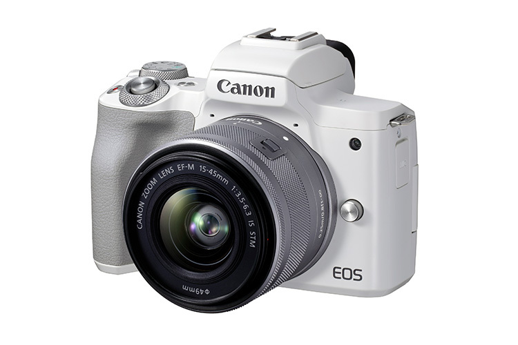 Canon EOS M50 Mark II Hvit + EF-M 15-45mm f/3.5-6.3 IS STM
