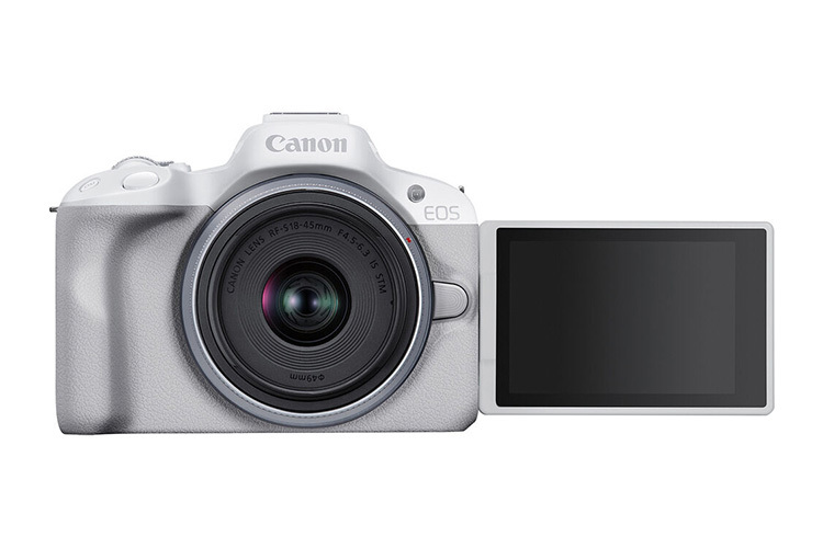 Canon EOS R50 Hvit + RF-S 18-45mm f/4.5-6.3 IS STM