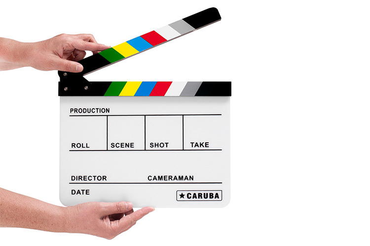 Caruba PRO Director Filmklapper Farge