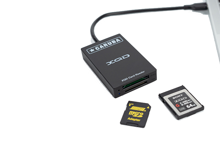 Caruba 2-i-1 XQD + SD USB-C Kortleser