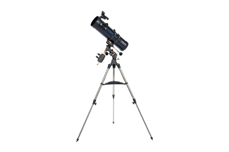 Astromaster Reflector 130EQ med Telefonadapter & T2Barlow CEWE Japan