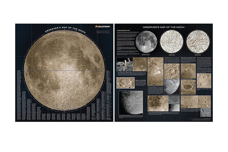Celestron Kart over Månen