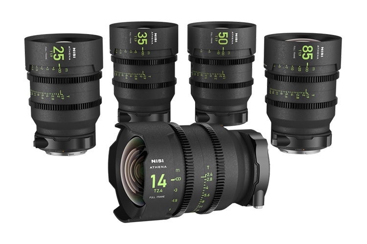NiSi Cine Lens Set Athena Prime for Sony E