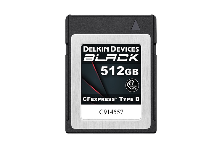 Delkin CFexpress BLACK R1725/W1530 Type B 512GB