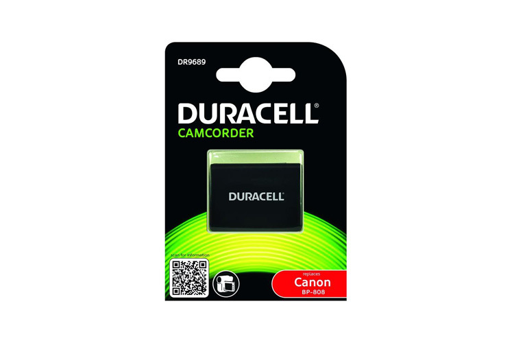 Duracell DR9689 Canon BP-808 Batteri
