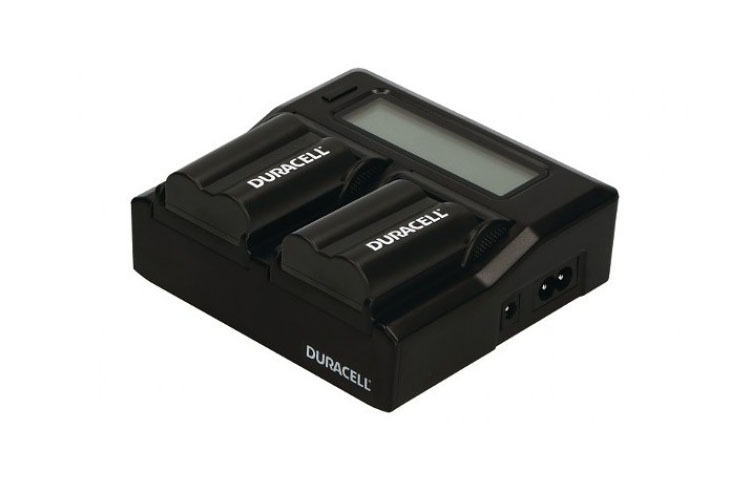 Duracell Batterilader for 2stk Panasonic CGA-S006 Batterier