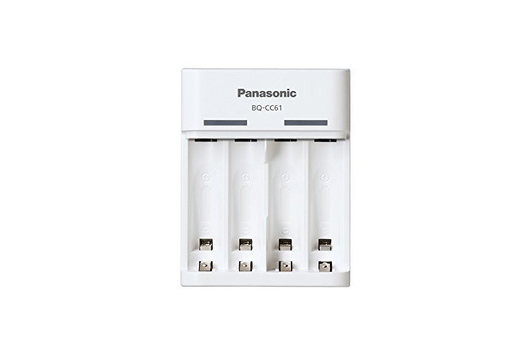 Panasonic Eneloop BQ-CC61 Lader for 4 stk AA/AAA-Batterier