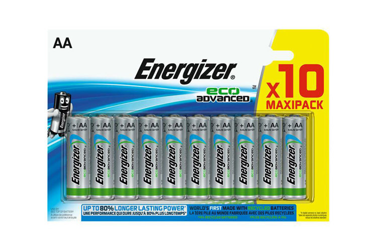 Energizer ECO Advanced AA Batterier 10stk