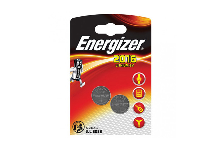 Energizer Lithium CR2016 Batteri 2pk