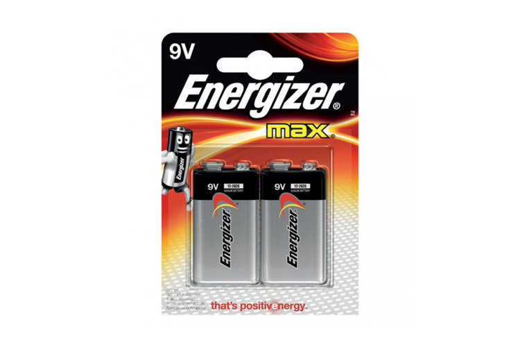 Energizer Max 9V/522 Batteri 2pk