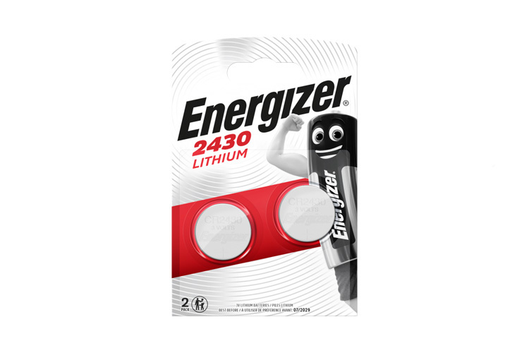 Energizer Lithium CR2430 Batteri 2pk