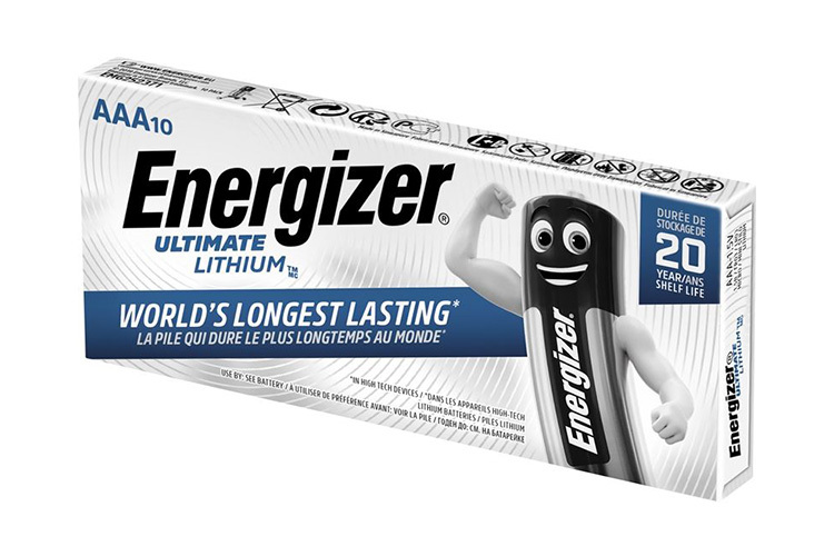 Energizer Ultimate Lithium L92 / AAA Batteri 10pk