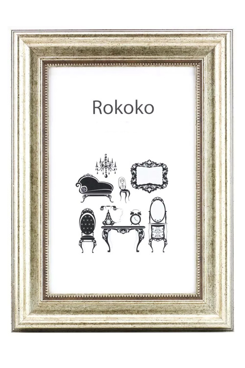 Estancia Rokoko Bilderamme - Sølv, 30x40 | Heltre