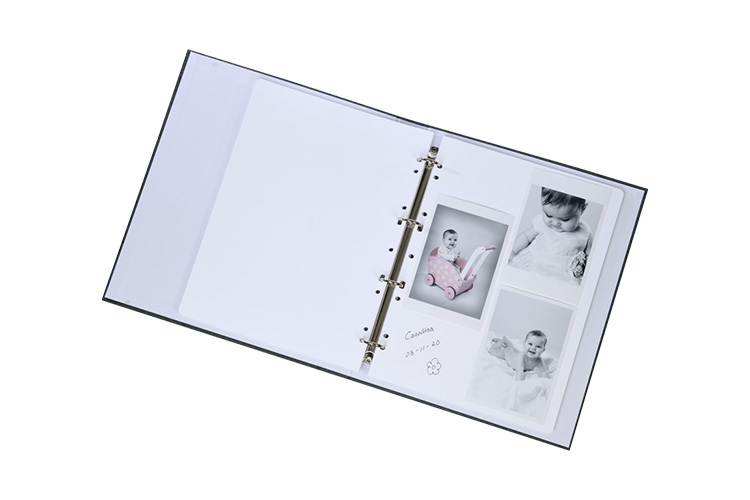 Focus Album Base Line Ringperm Blå