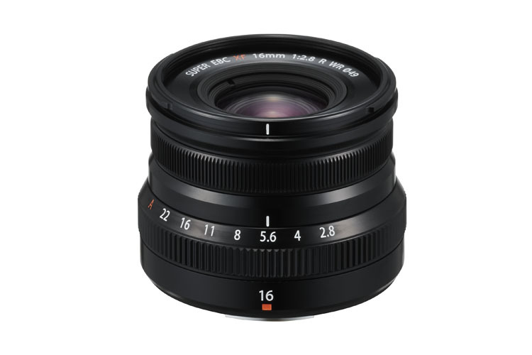 Fujifilm Fujinon XF 16mm f/2.8 R WR Sort