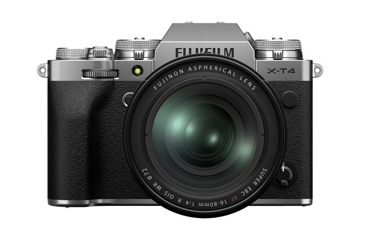 Fujifilm X-T4 Sølv + XF 16-80mm f/4 R OIS WR
