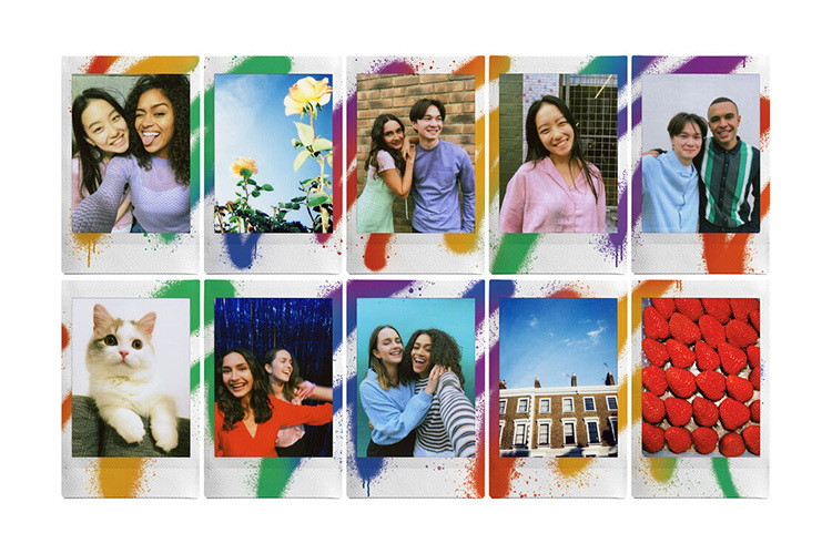 Fujifilm Instax Mini 10pk Spray Art