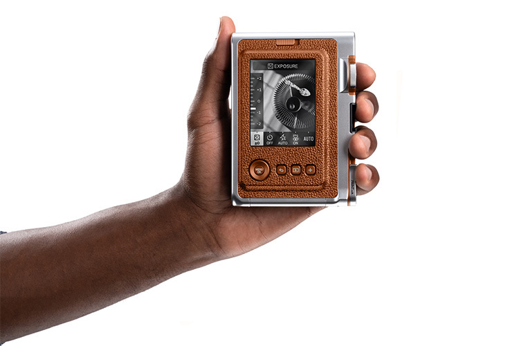 Fujifilm Instax mini Evo Hybrid Brun