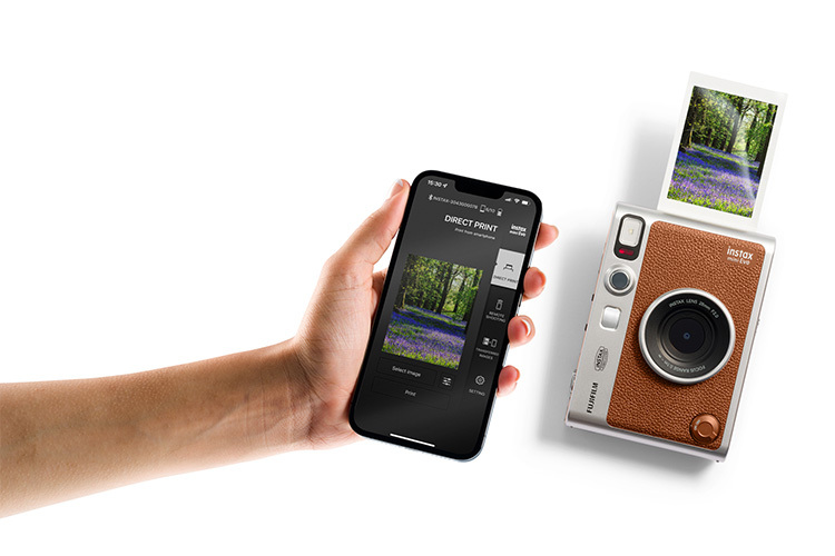 Fujifilm Instax mini Evo Hybrid Brun