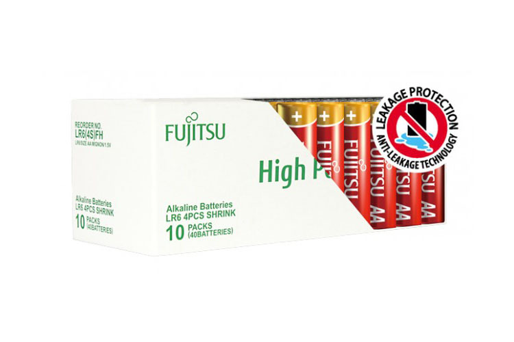 Fujitsu AA / LR06 High Power 40 stk. Batterier