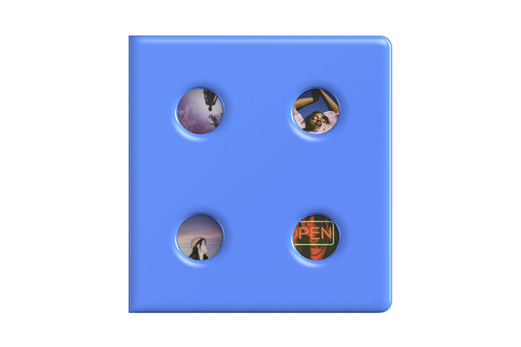 Polaroid GO Puffy Fotoalbum Blå