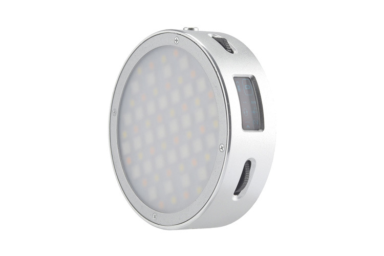 Godox R1 RGB Mini Creative Round LED-lys Sølv