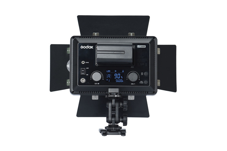 Godox LF308BI Bicolor LED-lys m/ blitssynk