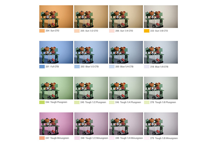 Godox SA-11T Color gels kit for S30