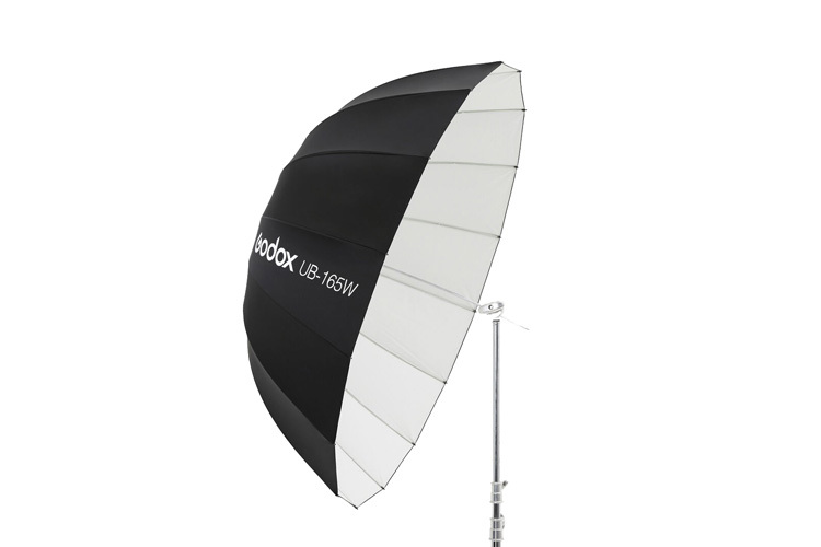Godox UB-160W Paraply Sort/Hvit 165cm
