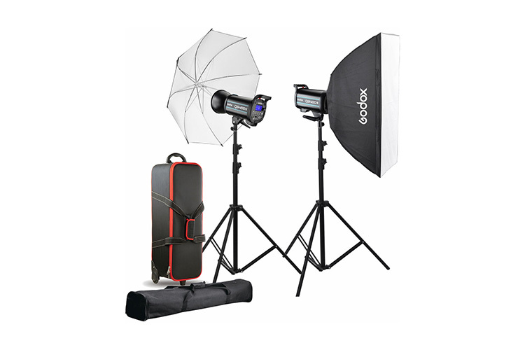 Godox QS400II-D Studiolys Kit 2 Lamper
