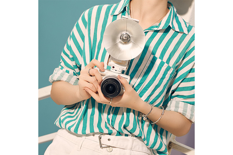 Godox LUX Senior Retro Kamerablits Grå