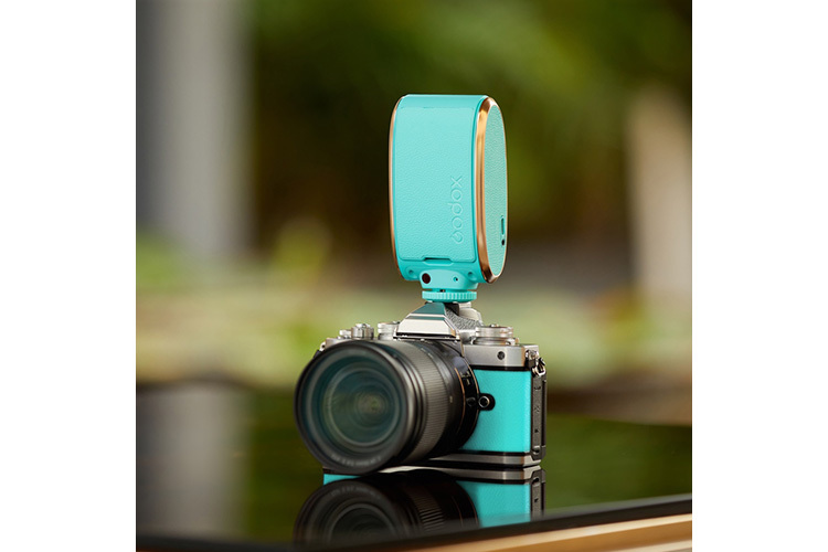 Godox LUX Senior Retro Kamerablits Blå