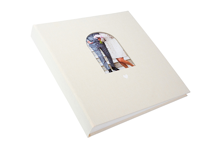 Goldbuch Bryllupsalbum Hjerte Beige