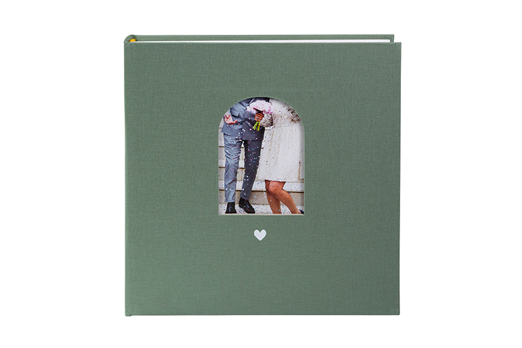Goldbuch Bryllupsalbum Hjerte Artisjokk
