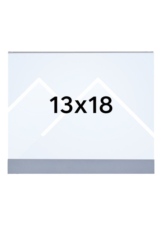 Goldbuch Solid Bilderamme - Grå, 13x18 | Heltre