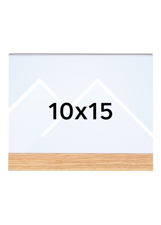 Goldbuch Solid Bilderamme - Naturlig tre, 10x15 | Heltre