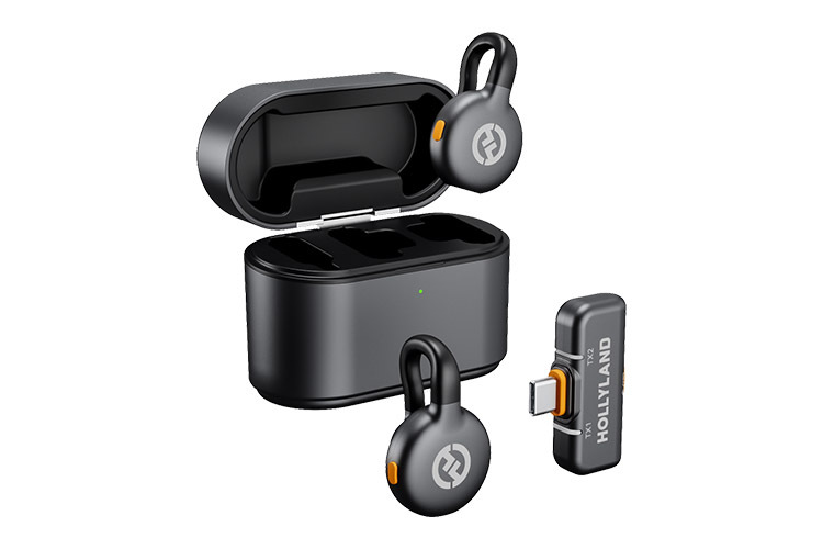 Hollyland LARK M2S Duo Trådløs Lavalier Mikrofon USB-C