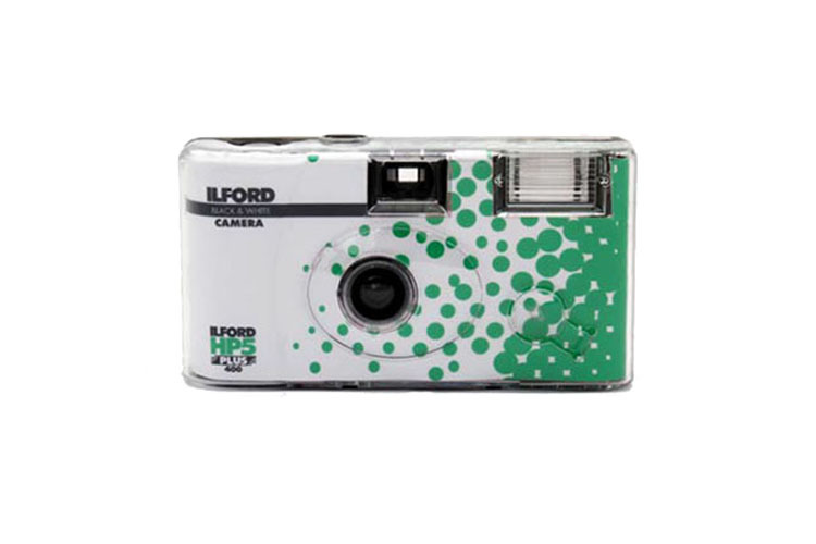 Ilford HP5 Plus Engangskamera Sort/Hvit