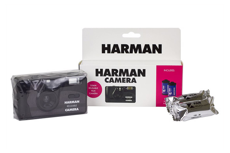 Ilford Harman 35mm Kamerakit m/ Sort-Hvit Film