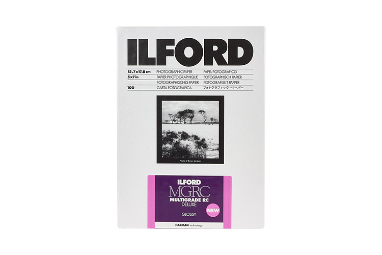 Ilford Multigrade RC Deluxe Glossy 12,7x17,8cm 100